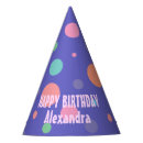 Search for purple paper party hats Colorful