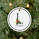 Search for letter l monogram ornaments Keepsake