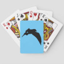 Recherche de silhouette jeux de cartes Bleu