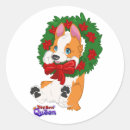 Recherche de vacances de chiot autocollants Mignon