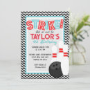 Search for adult bowling party invitations Boy