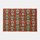 Search for vintage halloween doormats Skull