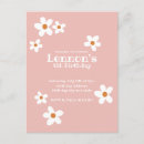 Search for pink daisy postcards Groovy