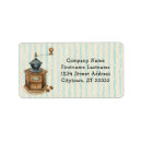 Search for parchment return address labels Antique
