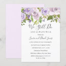 Search for purple vow renewal wedding invitations Flowers