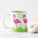 Search for pink flamingo mugs Flamingos
