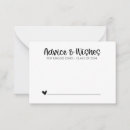Search for graduation advice cards Modern minimalist