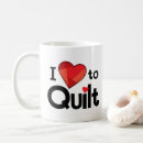 Search for i love sewing mugs Quilter