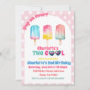 Search for two cool invitations Pool party
