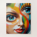 Recherche de visages puzzles Peinture