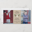 Search for burlap christmas cards Red