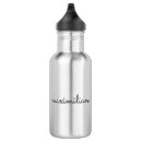 Search for cute water bottles Script