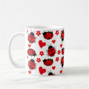 Search for cute ladybug mugs Flowers
