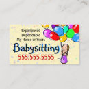 Recherche de enfance cartes visite Garde d'enfants