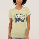 Search for bamboo tshirts Cute pandas