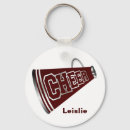Search for megaphone keychains Cheerleader