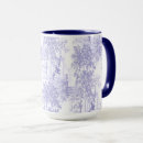 Search for blue toile mugs Trees