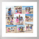 Recherche de neuf posters Collage photo