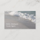 Search for travel business cards Ocean
