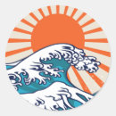 Search for japanese waves stickers Ocean
