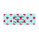 Search for swim return address labels Tropical