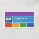 Search for cinematographer business cards Photography