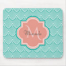 Recherche de art déco tapis souris Turquoise