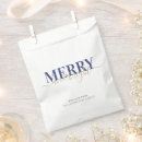 Search for christmas favour bags Merry and bright