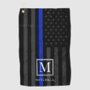 Search for thin blue line golf towels Cop