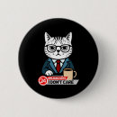 Search for funny cat meme buttons Sarcastic