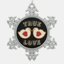 Search for lovebird ornaments First christmas