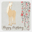 Search for horse happy birthday stickers Pony