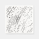 Recherche de motif noir et blanc serviettes Minimaliste