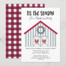 Search for barn christmas invitations Rustic