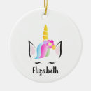 Search for unicorns ornaments For her