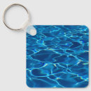 Search for blue water keychains Swimming pool