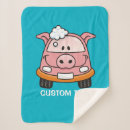 Search for funny pig blankets Pink