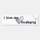 Search for husband bumper stickers Wife