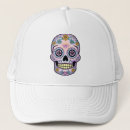 Recherche de dia de los muertos casquettes Crâne à sucre