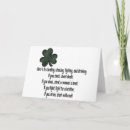 Search for funny irish sayings cards Shamrock