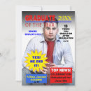 Recherche de magazine cover invitations Diplômé