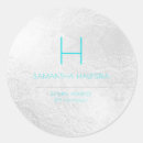 Search for aqua monogram stickers Silver