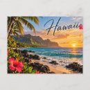 Search for hawaii souvenirs postcards Tropical beach