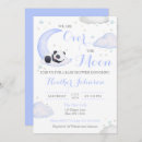Recherche de panda bear baby shower invitations Neutre