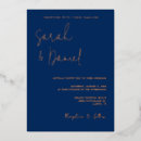 Search for navy and pink wedding invitations Calligraphy