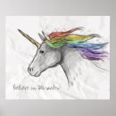 Search for unicorn believe in magic posters Magical