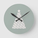 Search for christmas clocks Sage green