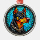 Search for dobermans ornaments Dobie