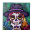 Search for sugar skull tiles Flowers