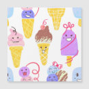 Recherche de glace mignonne magnets Blanc